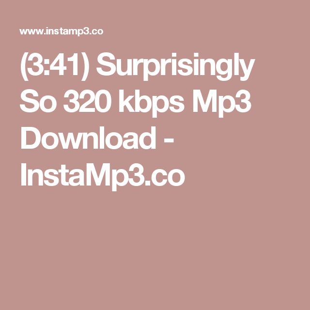 Download from bandcamp 320 kbps